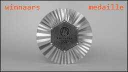 winnaars medaille